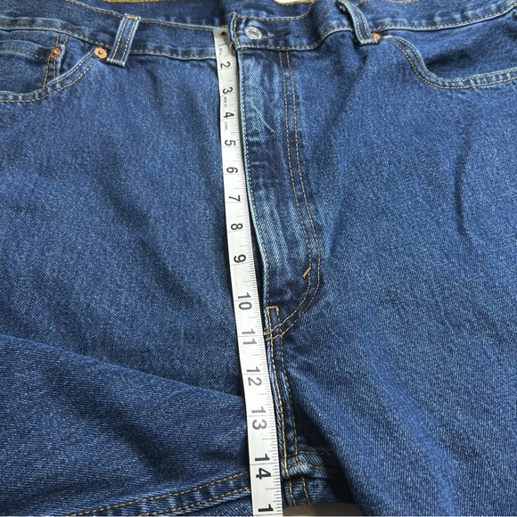 Levi's Levi Strauss & Co. 550 Relaxed Fit W44 L32 Blue Jean - Picture 8 of 13